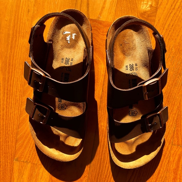 Birkenstock Brown Two-strap Leather Sandals main image 8